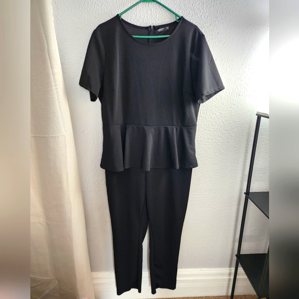 Shein Peplum Jumpsuit